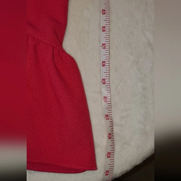 Chelsea 28 Hot Pink Spaghetti Strap Cocktail Party Dress, size 6 petite - Picture 7 of 12